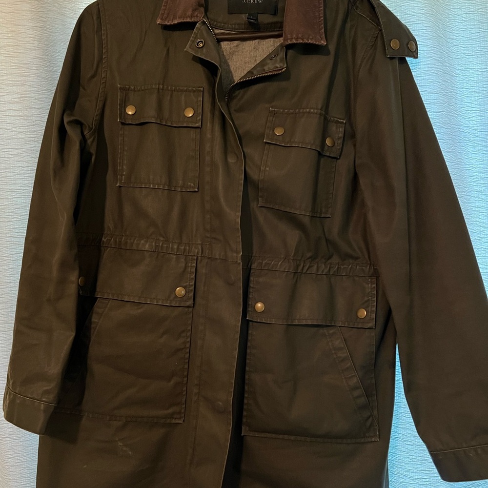 J. Crew Dark Green Jacket
